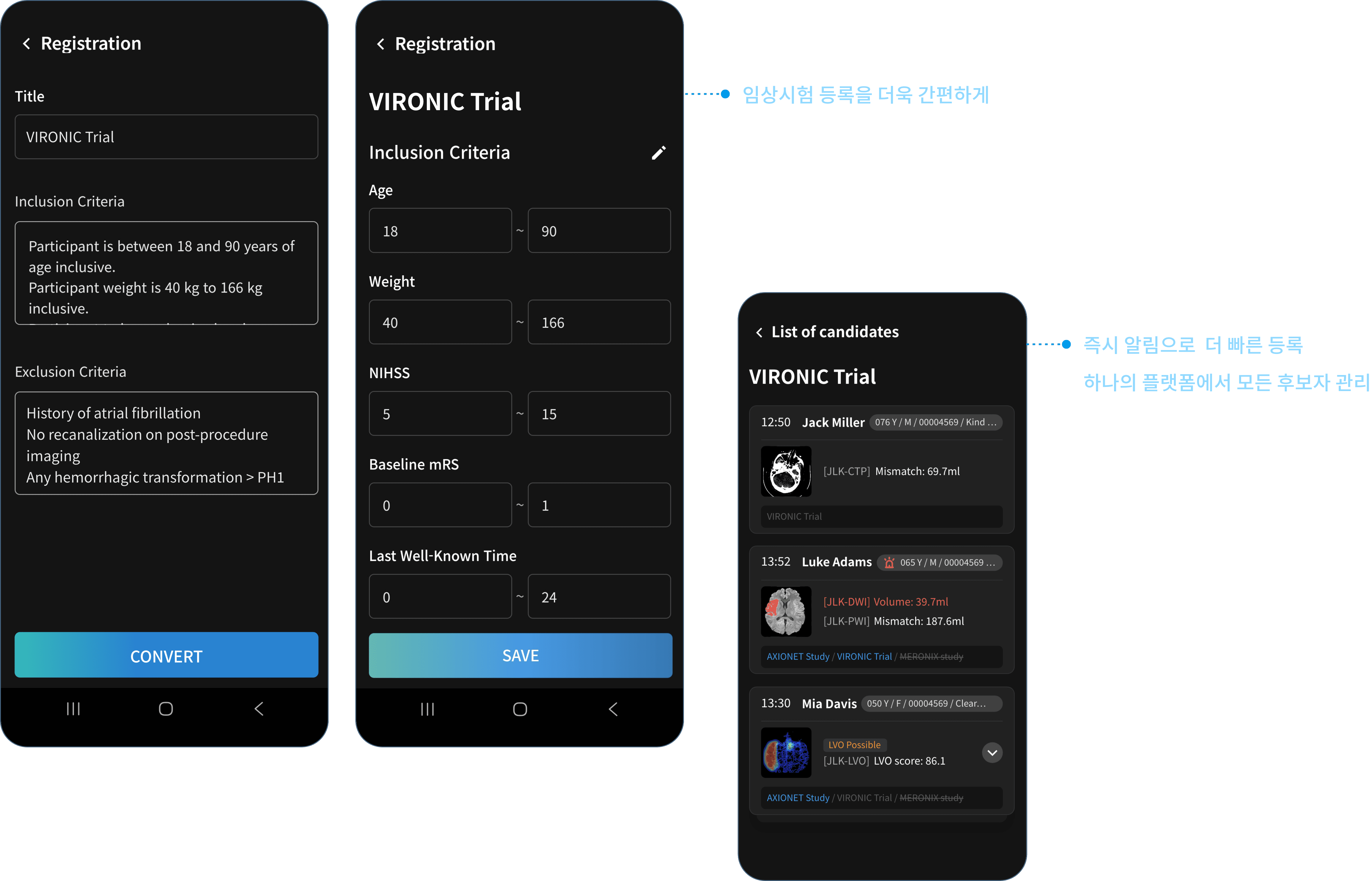 FASTRO 임상시험 알림